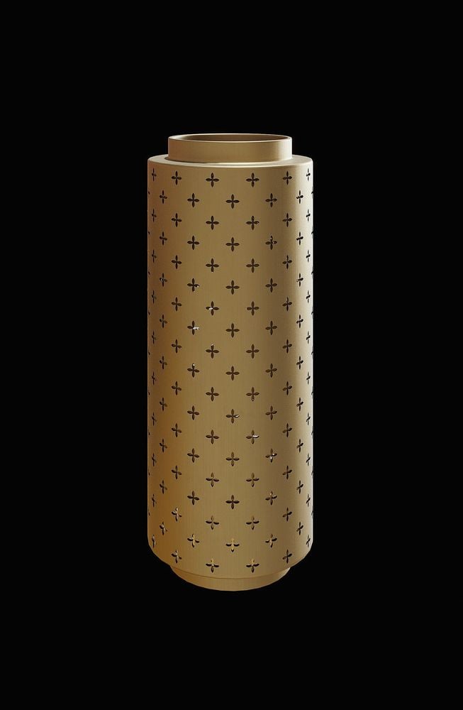 Garden Metal Vase 十字花园花瓶 高