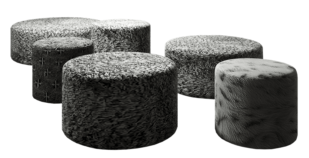 Magnolia Side Table 十字花组合套几细节